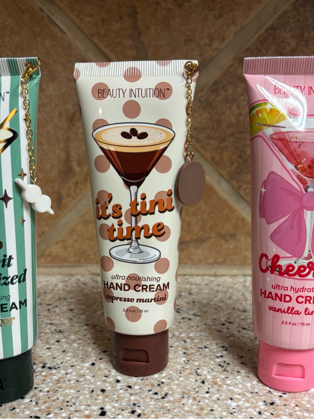 It's Tini Time Espresso Martini Hand Cream — Brown & Beige